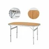 KING CAMP Bamboo Camping Stalas 120 x 80 cm
