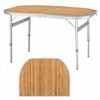 KING CAMP Bamboo Camping Stalas 120 x 80 cm