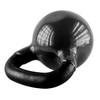KNV16 Juodas KETUS KETTLEBELL VINILU DEngtas HMS