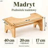 Kojų atrama tualetui MADRID