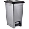 Konteineris su pedalu SLIM 40 L 424x310x548 mm