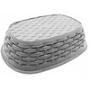 Krepšelis 2 lt RATTAN - pilkas 255x170x73 mm