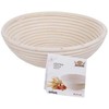Krepšelis iš rotango, skirtas kildinti, kildinti, duonos tešlai, 1,5kg, 25 cm