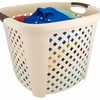 Kvadratinis krepšys RATTAN 34l - smėlio spalvos */ 44x44x33 cm/