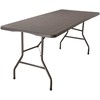 Lauko baldų komplektas Woodland Brown maitinimo komplekto stalas + 2 suolai