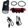 LED DVIRAČIO ŠVIETIMO RINKINYS PRIEKINIS IR GALINIS DUNLOP USB ĮKROVIMAS