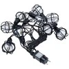 LED sodo girlianda 10 vnt 7,5 m