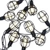 LED sodo girlianda 10 vnt 7,5 m
