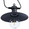 LED sodo girlianda 6 vnt 5,5 m