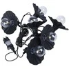 LED sodo girlianda 6 vnt 5,5 m