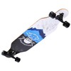 LONGBOARD SKULL WOOD SKATE NILS EXTREME
