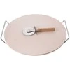 MEGA PIZZA RINKINYS PEILIS + STOVAS + AKMUO 33cm