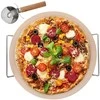 MEGA PIZZA RINKINYS PEILIS + STOVAS + AKMUO 33cm