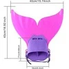 Mermaid Fin Tail Monofin MASTER (28-36)