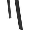 Metalinis balkono terasos sodo stalas balkonui sodo terasa kava 50 cm pilka
