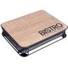 Metalinis kavos kapsulių organizatorius juodas BISTRO 30,5x24x6,5 cm