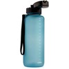 Meteor 1500 ml pilkai mėlynas sportinis buteliukas