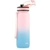 Gertuvė „Meteor“ 800 ml rožinės/mėlynos spalvos sportinis butelis