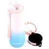Gertuvė „Meteor“ 800 ml rožinės/mėlynos spalvos sportinis butelis