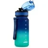 Gertuvė „Meteor“ sportinis butelis, 350 ml, mėlyna/turkio spalvos