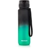 Gertuvė Meteor sportinis buteliukas 1000 ml juodas/žalias