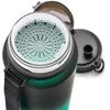 Gertuvė Meteor sportinis buteliukas 1000 ml juodas/žalias