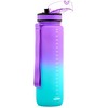 Meteor Sports Butelis 1000 ml Purpurinė/mėlyna