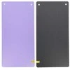 MFK07 VIOLETINĖS-JUODOS KLUBINĖS KILĖLIS SU KIUGĖMIS 120*60CM EVA 15MM HMS PREMIUM