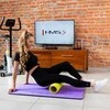 MFK07 VIOLETINĖS-JUODOS KLUBINĖS KILĖLIS SU KIUGĖMIS 120*60CM EVA 15MM HMS PREMIUM