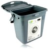 Miltelių talpykla su/p 7 l PILKA 235X260X185 MM