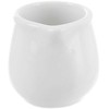 MONA baltas porcelianinis pieno ąsotis 4x4 cm, 20 ml 6 vnt.