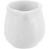 MONA baltas porcelianinis pieno ąsotis 5x4,5 cm, 40 ml