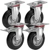 MOVER baldų ratukų komplektas, 4 ratai, 400 kg