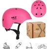 MT301 ROŽINIS ŠALMAS S (52-56CM) NILS EXTREME