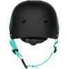 MTW001-1 ŠALMAS Juodas IR MĖLYNAS DYDŽIO. XS (48-52cm) NILS EXTREME