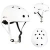 MTW001 Baltas DYDIS. L(58-61CM) NILS EXTREME šalmas