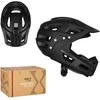 MTW101 Juodas UŽDARAS ŠALMAS M (56-58CM) NILS EXTREME