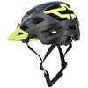MTW208 NAVY MĖLYNA-ŽALIA DYDIS. L (55-61cm) NILS EXTREME šalmas