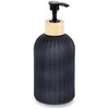 Muilo dozatoriaus stiklas juodas 400 ml