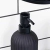 Muilo dozatoriaus stiklas juodas 400 ml
