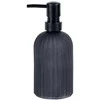 Muilo dozatoriaus stiklas juodas 400 ml