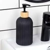 Muilo dozatoriaus stiklas juodas 400 ml