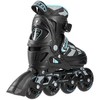 NA11002 Juodas/MĖLYNAS DYDIS. M (35-38) NILS EXTREME INLINE pačiūžos