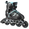 NA11002 Juodas/MĖLYNAS DYDIS. M (35-38) NILS EXTREME INLINE pačiūžos