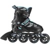 NA11002 Juodas/MĖLYNAS DYDIS. M (35-38) NILS EXTREME INLINE pačiūžos