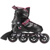 NA11002 Juodas/PURPURINĖS DYDIS. M (35-38) NILS EXTREME INLINE pačiūžos
