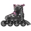 NA11002 Juodas/PURPURINĖS DYDIS. M (35-38) NILS EXTREME INLINE pačiūžos
