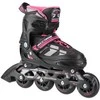NA11002 Juodas/PURPURINIS DYDIS. L (39-42) NILS EXTREME INLINE pačiūžos