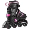 NA11002 Juodas/PURPURINIS DYDIS. L (39-42) NILS EXTREME INLINE pačiūžos