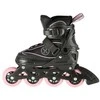 NA11008 Juodas-RAUSVAS DYDIS. M (35-38) NILS EXTREME INLINE pačiūžos